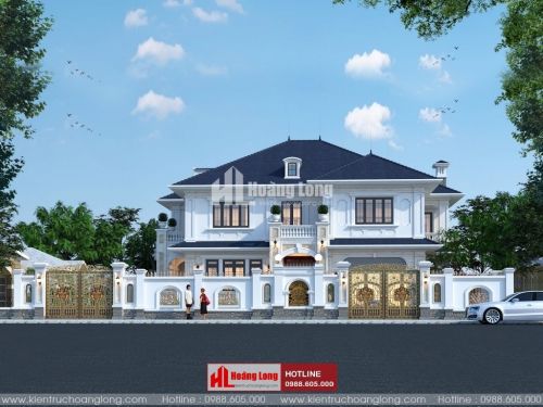 TOP 5 biệt thự 2 tầng hiện đại mái Nhật 2023