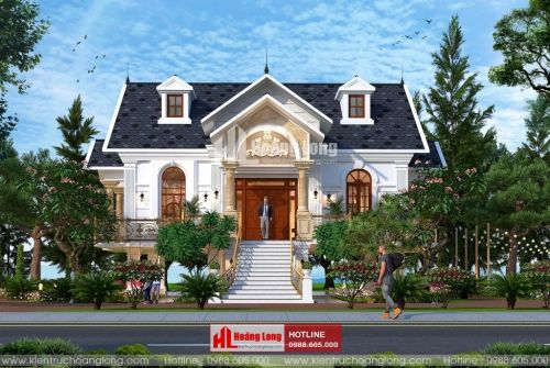 TOP 5 biệt thự 2 tầng hiện đại mái Thái 2023