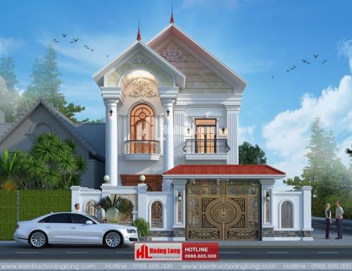TOP 5 biệt thự 2 tầng tân cổ điển mái Thái 2023