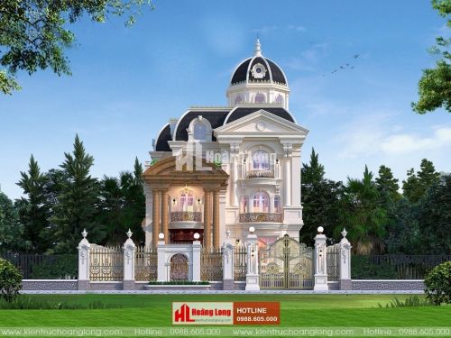 TOP 5 biệt thự 3 tầng tân cổ điển mái Mansard 2023