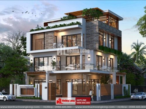 TOP 5 biệt thự 4 tầng hiện đại 2023