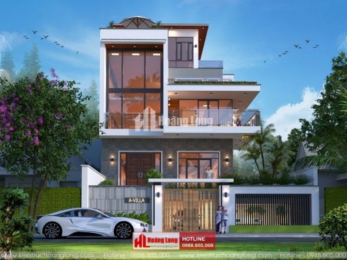 TOP 5 biệt thự 4 tầng hiện đại 2023