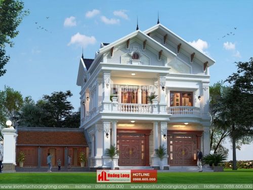 TOP 10 biệt thự 2 tầng chữ L đẹp 2023