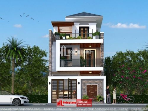 TOP 5 biệt thự 3 tầng chữ L đẹp 2023