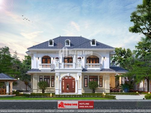 TOP 5 biệt thự 2 tầng chữ I đẹp 2023