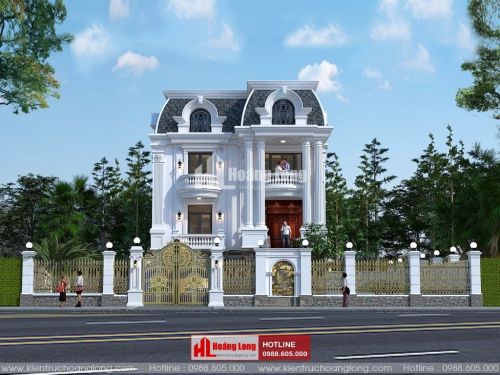 TOP 5 biệt thự 3 tầng chữ I đẹp 2023