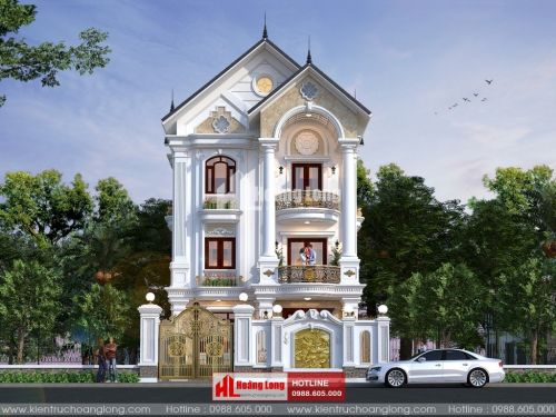 TOP 5 biệt thự 3 tầng chữ I đẹp 2023