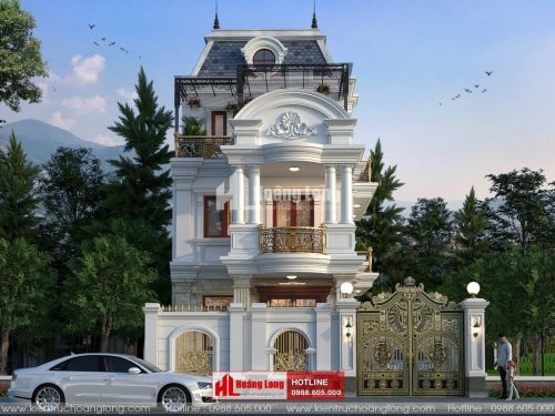 TOP 5 biệt thự 3 tầng chữ I đẹp 2023