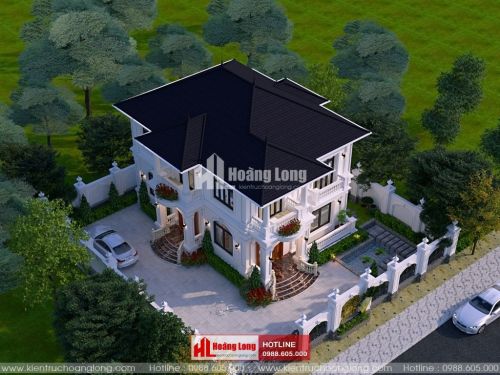 TOP 5 nhà phố 2 tầng tân cổ điển 2023