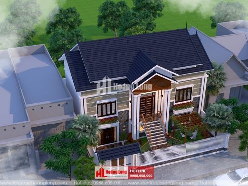 TOP 5 nhà phố 2 tầng tân cổ điển 2023