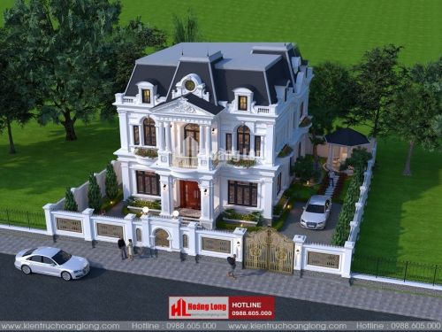 TOP 5 nhà phố 2 tầng tân cổ điển 2023