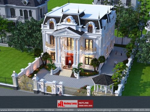 TOP 5 nhà phố 2 tầng tân cổ điển 2023