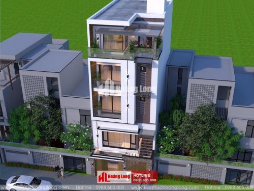 TOP 5 nhà phố 4 tầng hiện đại 2023