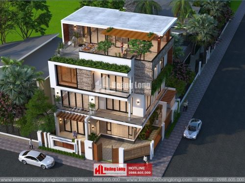 TOP 5 nhà phố 4 tầng hiện đại 2023