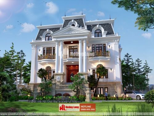 TOP 5 mẫu thiết kế dinh thự đẹp 2023