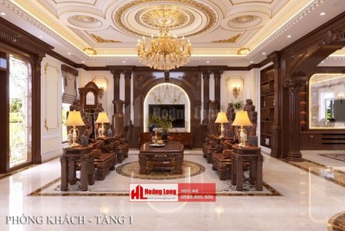 TOP 5 mẫu thiết kế nội thất biệt thự tân cổ điển 2023