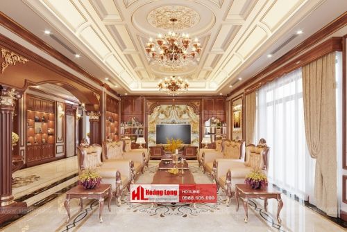 TOP 5 mẫu thiết kế nội thất biệt thự tân cổ điển 2023