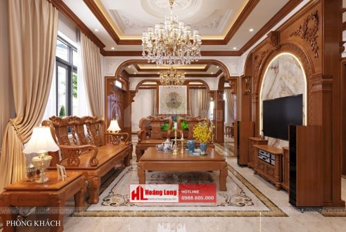 5+ mẫu thiết kế nội thất biệt thự 2 tầng 2023