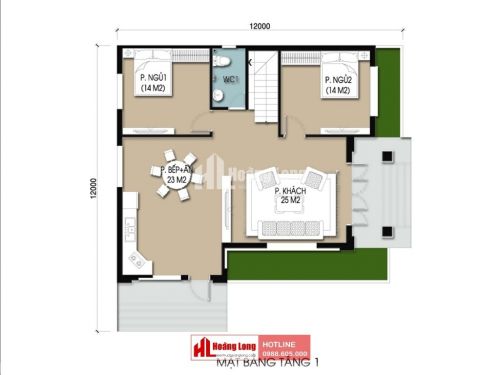 Phong thủy cổng nhà biệt thự 2 tầng tại Nam Đàn HL51114