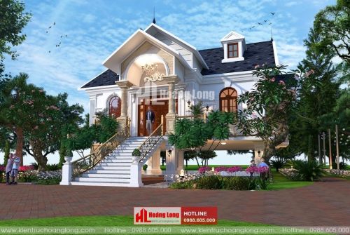 Phong thủy cửa chính biệt thự 2 tầng Điện Biên Phủ HL51145