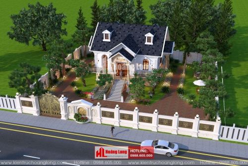 Phong thủy cửa chính biệt thự 2 tầng Điện Biên Phủ HL51145