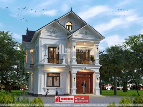 Phong thủy phòng khách biệt thự 2 tầng Thuận Thành HL51160