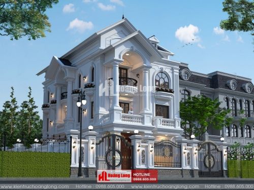 Phong thủy phòng khách biệt thự 3 tầng tại Dĩ An HL51577